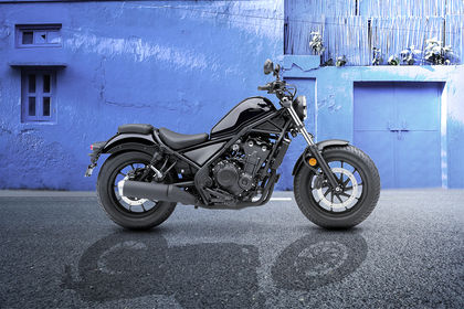 Honda Rebel 500 Side Profile View (Left) Honda Rebel 500 Side Profile View (Left)