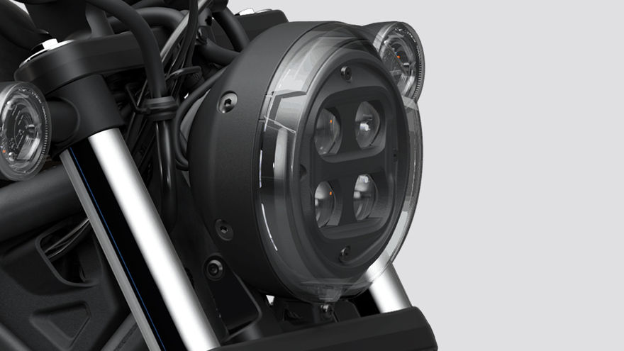 Honda Rebel 300 Headlamp Honda Rebel 300 Headlamp