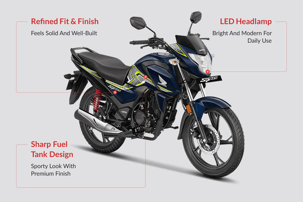 Honda SP 125 Design Highlights Honda SP 125 Design Highlights