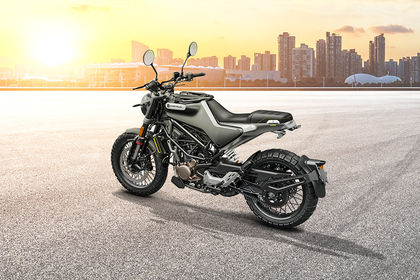 Husqvarna Svartpilen 125 Rear Left Three Quarter View Husqvarna Svartpilen 125 Rear Left Three Quarter View