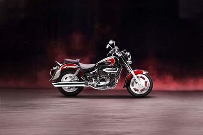 Hyosung Aquila 250 Side Profile View (Right)