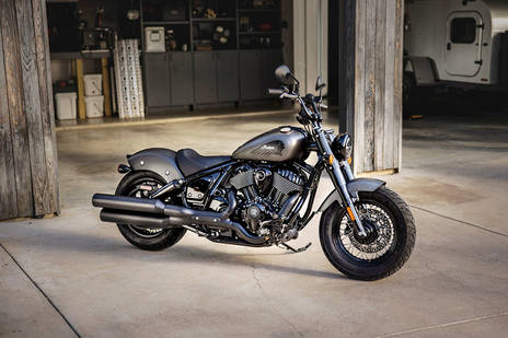 Indian Chief Bobber Dark Horse Titanium Smoke