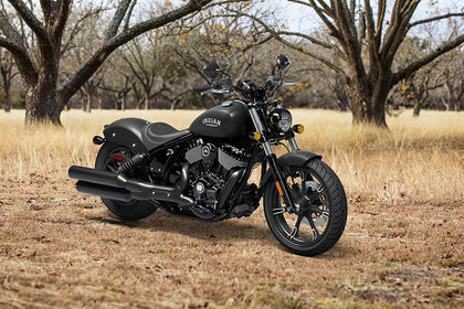 Indian Chief Dark Horse Front Right Quarter View Indian Chief Dark Horse Front Right Quarter View