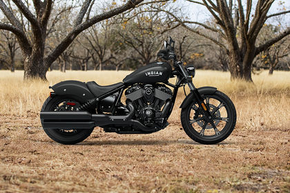 Indian Chief Dark Horse Side Profile View (Right) Indian Chief Dark Horse Side Profile View (Right)