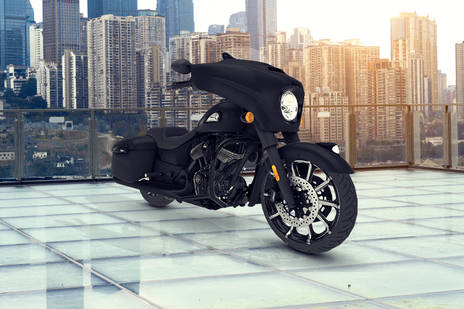 Indian Chieftain Dark Horse Black Smoke