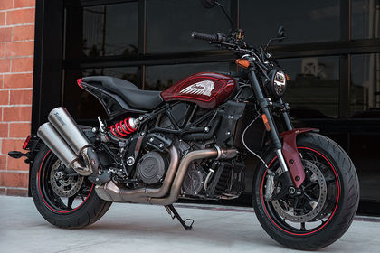 Indian FTR Front Right Quarter View