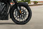 Indian Roadmaster Front Tyre View