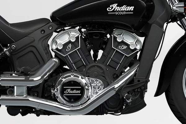 Indian Scout Engine (Right)