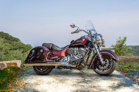 Indian Springfield Maroon Metallic