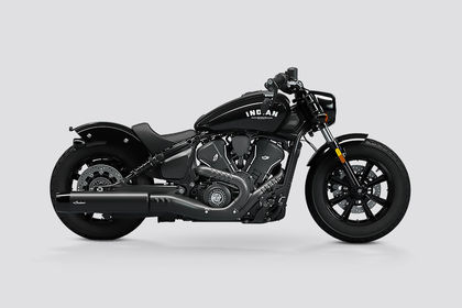 Indian Scout Bobber Side Profile View (Right) Indian Scout Bobber Side Profile View (Right)