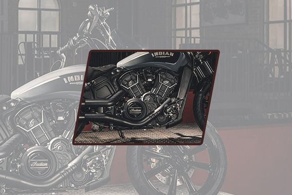 Indian Scout Rogue Engine (Right)