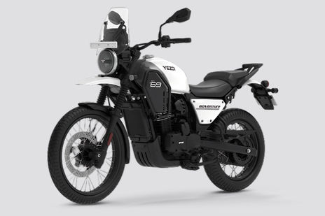 2024 Yezdi Adventure Gloss - Glacier White