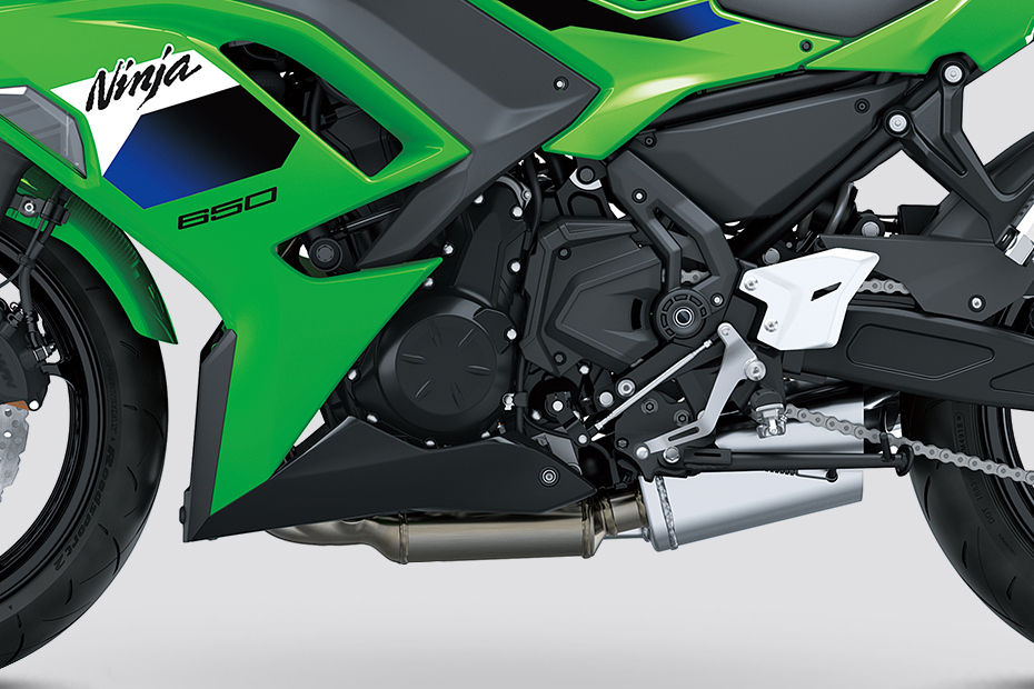 Kawasaki Ninja 650 Engine (Left) Image - BikeDekho