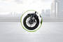 Kawasaki Z900 Front Tyre View