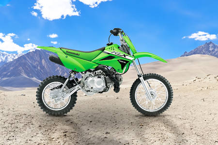 Kawasaki KLX110R L Right Side View