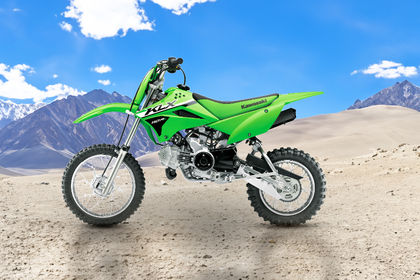 Kawasaki KLX110R L Side Profile View (Left) Kawasaki KLX110R L Side Profile View (Left)