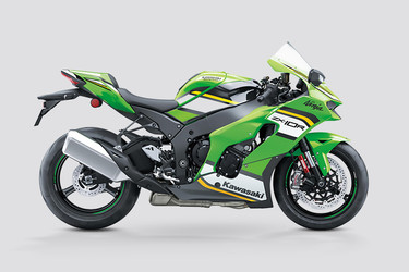 Kawasaki Ninja ZX-10R Side Profile View (Right)