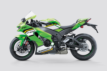 Kawasaki Ninja ZX-10R Side Profile View (Left)