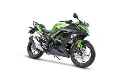 Kawasaki Ninja 300 Candy Lime Green Colour Ninja 300 Candy Lime Green