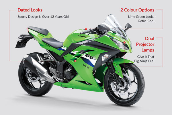 Kawasaki Ninja 300 Design Highlights