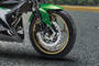 Kawasaki Z250 Front Tyre View