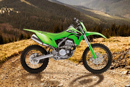 Kawasaki KLX 300R Right Side View