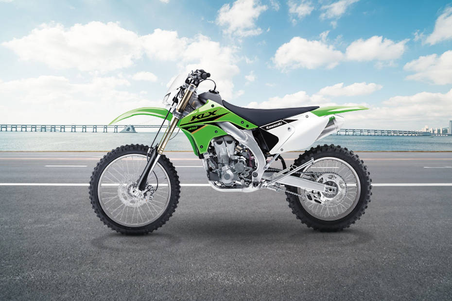 Kawasaki KLX 450R Left Side View