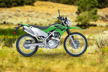 Kawasaki KLX230 Right Side View