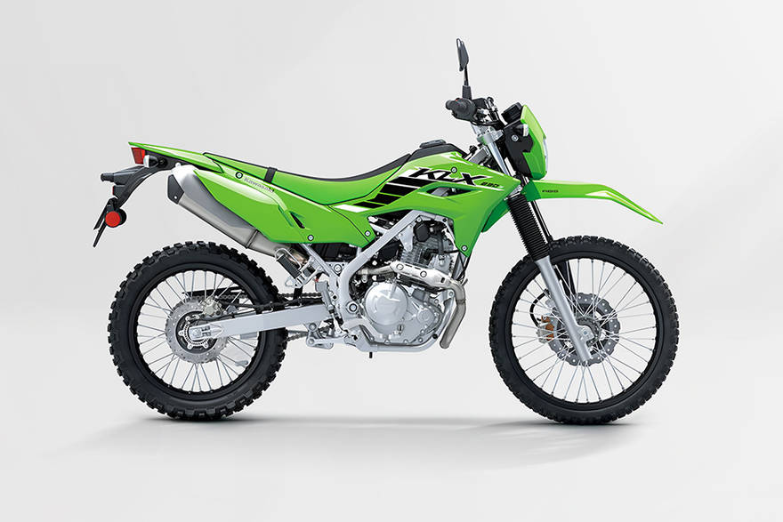 Kawasaki KLX230 दाईं ओर का �दृश्य