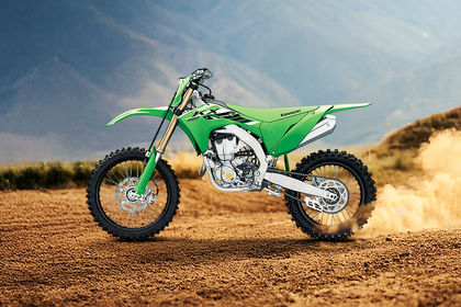 Kawasaki KX 450 Side Profile View (Left) Kawasaki KX 450 Side Profile View (Left)