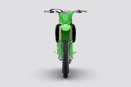 Kawasaki KX 450 Front View Kawasaki KX 450 Front View