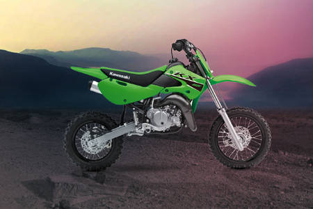 Kawasaki KX65 Right Side View