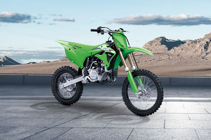 Kawasaki KX112 Rear Left Three Quarter View Kawasaki KX112 Rear Left Three Quarter View