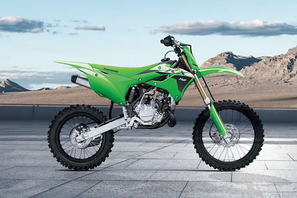 Kawasaki KX112 Side Profile View (Right) Kawasaki KX112 Side Profile View (Right)