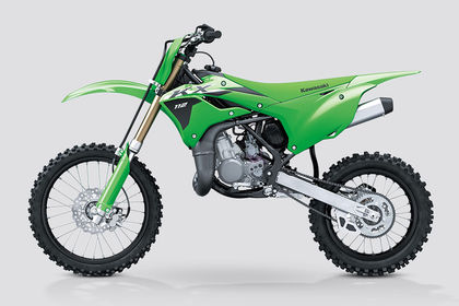 Kawasaki KX112 Side Profile View (Left) Kawasaki KX112 Side Profile View (Left)