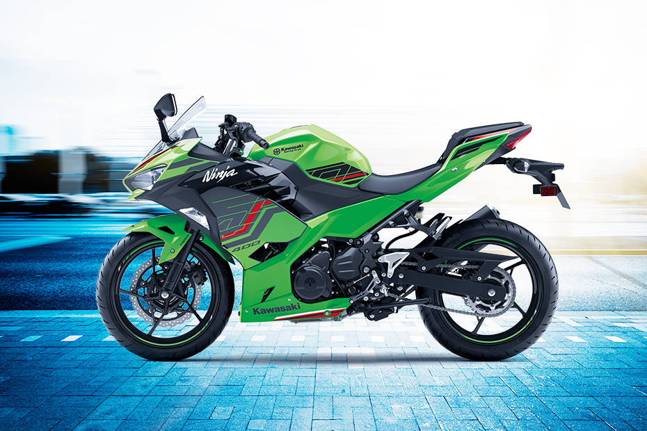 Kawasaki Ninja 400 Left Side View