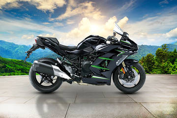 Kawasaki Ninja H2 SX Right Side View