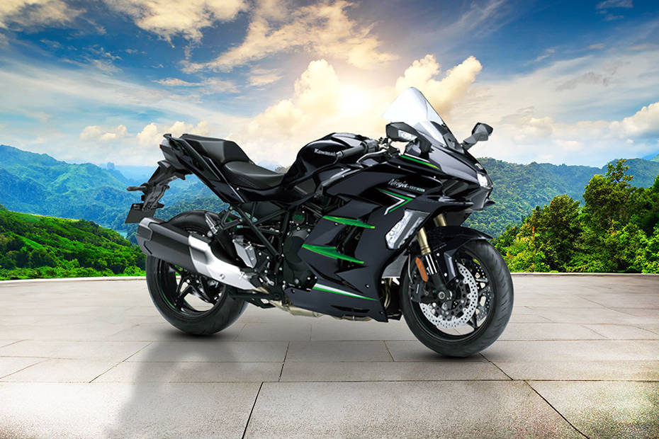 Kawasaki Ninja H2 SX Front Right View