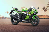 Ninja ZX-6R Metallic Graphite Gray Metallic Diablo Black