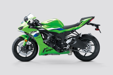 Kawasaki Ninja ZX-6R Lime Green Ebony And Metallic Graphite Grey