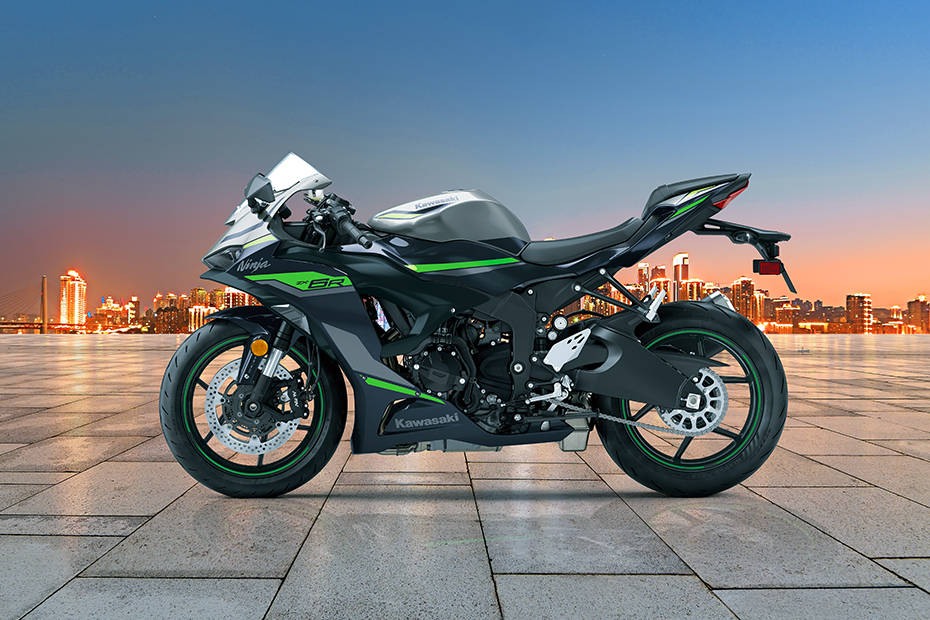 Kawasaki Ninja ZX-6R Left Side View