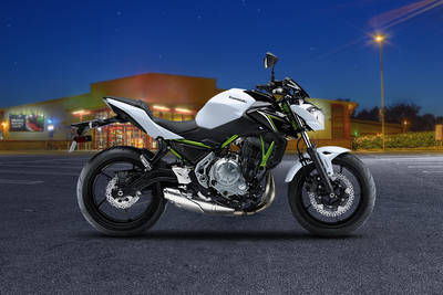 Kawasaki Z650 (2017-2020) Right Side View