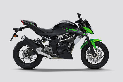 Kawasaki Z125 Side Profile View (Right) Kawasaki Z125 Side Profile View (Right)