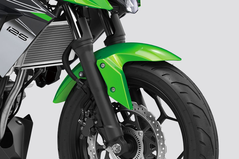 Kawasaki Z125 Front Mudguard Image - BikeDekho