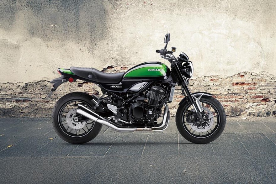 Kawasaki Z900RS Side Profile View (Right)