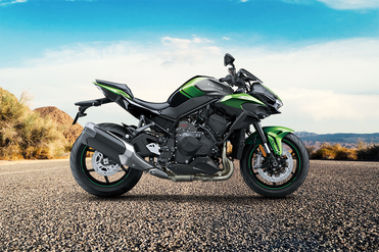 Kawasaki Z H2 Diablo Black Golden Green Colour - Z H2 Diablo Black