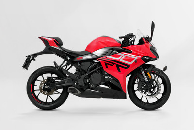 Keeway RR 300 Side Profile View (Right)