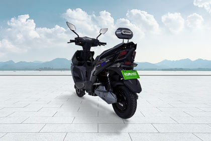 Komaki X2 Vogue Rear Left Three Quarter View Komaki X2 Vogue Rear Left Three Quarter View