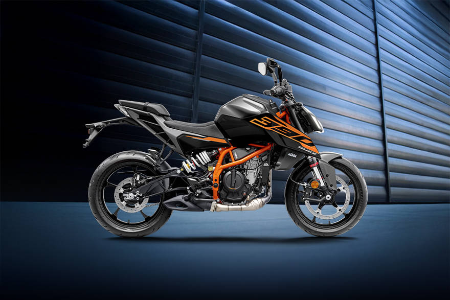 KTM Duke 390 Right Side View