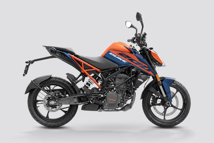 KTM 200 Duke Side Profile View (Right)